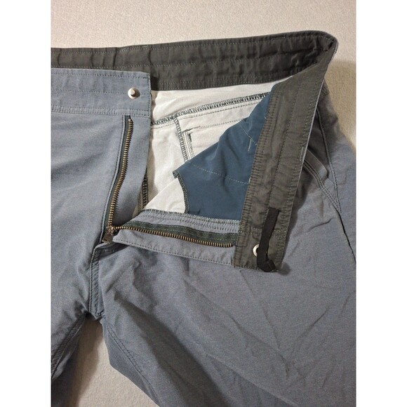 Kuhl Shift Amphibia Shorts Mens 38x10 Hybrid Lightweight Hiking Drawstring Gray - Picture 8 of 11